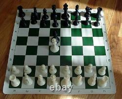 4 pièces d'échecs lourdes, planche, grand sac, horloge numérique DGT, ensemble Nord
