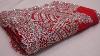 Arng 3632 Le Rouge Éclair Vol 3 Saree Designer Premium Georgette Pierres Acryliques Zari Argent