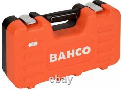 Bahco S240 Ensemble de clés à douille métrique de 24 pièces 1/2 10-32mm avec cliquet et mallette robuste