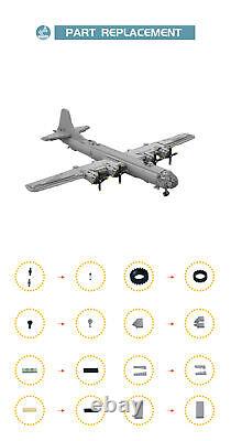 Bombardier lourd l'un des plus grands avions de la Seconde Guerre mondiale 3096 pièces MOC construction