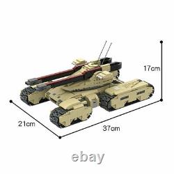 Char GDI Mammoth MK 3 d'assaut lourd 1331 pièces pour les 14 ans et plus Cadeau de Noël