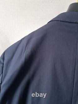 Costume formel en coton épais de la marine Brooks Brothers 50R W44, à deux boutons, en tissu italien.