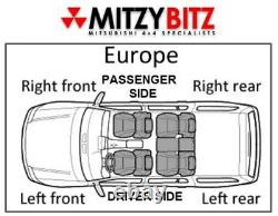 Ensemble d'embrayage 3 pièces robuste pour Mitsubishi Nativa Pajero Sport Kh4w Mk2 2.5d