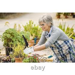 Ensemble d'outils de jardin en acier allié robuste de 7 pièces, Ensemble d'outils de jardin