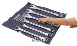 Ensemble de clés mixtes métriques longues robustes Draper Heavy Duty (6 pièces) 31167