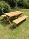 Ensemble De Table Fairford Heavy Duty En Bois Fsc De 2m