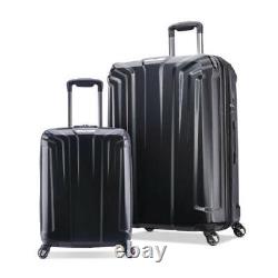 Ensemble de valises rigides à 4 roues Samsonite Endure 2 pièces en noir