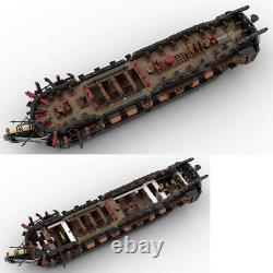 Frigate lourde de style UCS Pirate's à grande échelle sur le thème du navire de guerre de 5733 pièces