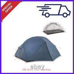 Heavy Duty Mongar 2 Personnes Camping Tente 20d Nylon Tissu Double Couche Nh17t007m