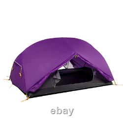 Heavy Duty Mongar 2 Personnes Camping Tente 20d Nylon Tissu Double Couche Nh17t007m