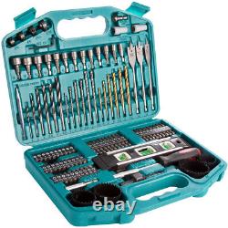 Kit D'outils De 6 Pièces Makita 18v Avec Chargeur De Batteries 3 X 5.0ah Et Ensemble D'accessoires 101