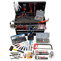 Kit d'outils Hilka de 304 pièces avec coffre à outils professionnel à 9 tiroirs robuste