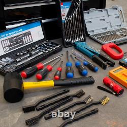 Kit d'outils Hilka de 304 pièces avec coffre à outils professionnel à 9 tiroirs robuste