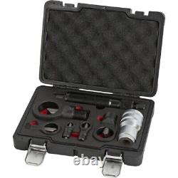 Kit de fendeurs d'écrous hydrauliques de 8 pièces entièrement filetés lourds