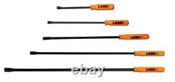 Lang Tools (usa) 853-5st 5 Piece Heavy Duty Strike Through Pry (lever) Bar Set