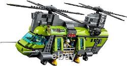 Lego City 60125 Volcan Hélicoptère De Transport Lourd 1270 Pièces Et 4 Mini-guides