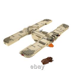 Navire de transport lourd à débarquement C-9979 avec cockpit, 698 pièces, construction MOC