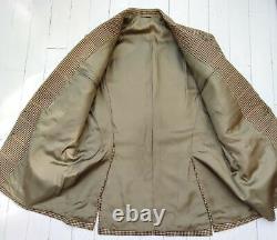New Bespoke Heavy Wool Plaid Suit 44 Poitrine / 36 Vêtement Extérieur