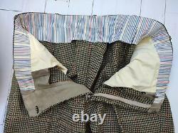 New Bespoke Heavy Wool Plaid Suit 44 Poitrine / 36 Vêtement Extérieur