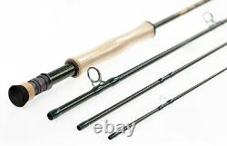 New Tfo Temple Fork Outfitters Bvk Tf07104b 10' # 7 Poids 4 Piece Fly Rod + Sac