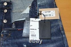 Nouveau avec étiquettes hommes DSQUARED 2 Jean Heavy repair patch taille 38 pouces prix de vente conseillé £310