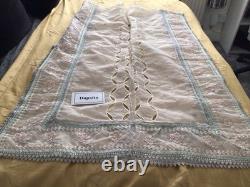 Nouveau costume original Suffuse organza blanc cassé lourdement brodé en 3 pièces - Grand