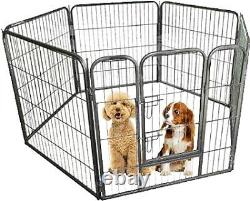 Parc d'exercice modulaire pour chiots robuste Ellie-Bo/Parc de mise bas, 158 x 77 x 60 cm