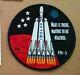 Patch De Lancement Authentique/original Usaf 45sw Spacex Falcon Heavy Fh-1