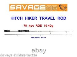 Savage De L'équipement Hitch Hiker Ccs Voyage Rod Série Sea Coarse Lure Pêche Spinning