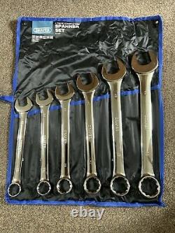 Set de clés à molette Draper Heavy Duty 31167 6 pièces tout neuf