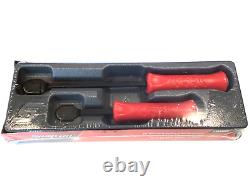 Set de grattoirs en carbone frappants de 2 pièces Heavy Duty Snap On Tools USA CSAS200R NOUVEAU