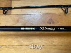 Shimano Spinning Fx-2803 8 10-17lb Spinning Two Pieces Fishing Rod