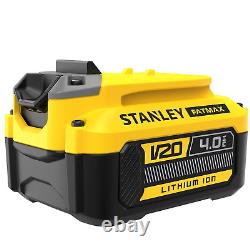 Stanley Fatmax V20 18v Sans Fil Sans Fil Twin Drilling & Impact Driver Kit 2 X 4.0