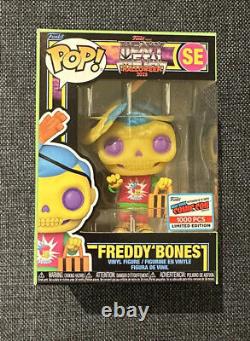 Sticker Pop Heavy Metal Halloween Freddy Bones Blacklight NYCC 2023 - 1 000 pièces