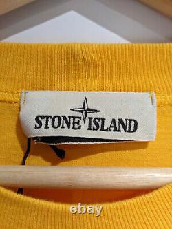 Sweatshirt Stone Island. 63750 Garment Jersey De Coton Lourd Teint. Taille Xl. Prix De Vente: 245 Roupies