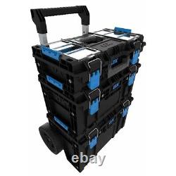 Système de rangement d'outils OX ToolTrek avec roues, ensemble de 3 pièces, modularité robuste, NOUVEAU