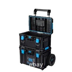 Système de rangement d'outils OX ToolTrek avec roues, ensemble de 3 pièces, modularité robuste, NOUVEAU