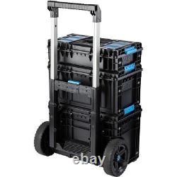 Système de rangement d'outils OX ToolTrek avec roues, ensemble de 3 pièces, modularité robuste, NOUVEAU