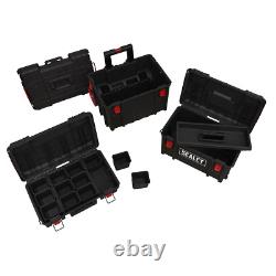 Système de stockage mobile Sealey Set de 3 pièces en plastique résistant aux chocs AP890