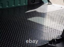 Tapis de coffre arrière en caoutchouc noir sur mesure pour VW ID Buzz Cargo 2022 et suivants