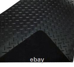 Tapis de sol en caoutchouc noir sur mesure pour Toyota Alphard 2003 à 2008. (2 clips)