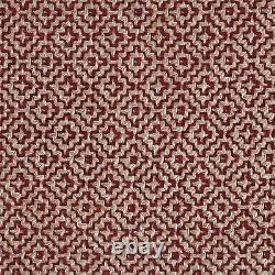 Tissu de rideau SANDERSON Linden Russet 28 MÈTRES une pièce