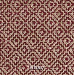 Tissu pour rideaux SANDERSON Linden Russet 28 MÈTRES une seule pièce