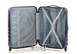 Valise rigide 3 pièces Rock Pacific en bleu marine, neuve